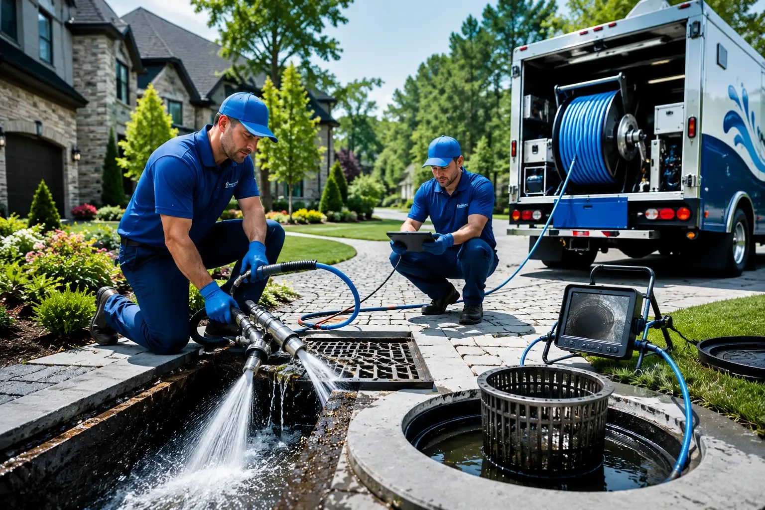 Local outdoor drain cleaning professionals in Plainfield, NH